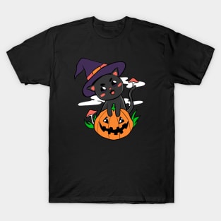 CatPumpkin Kawaii T-Shirt